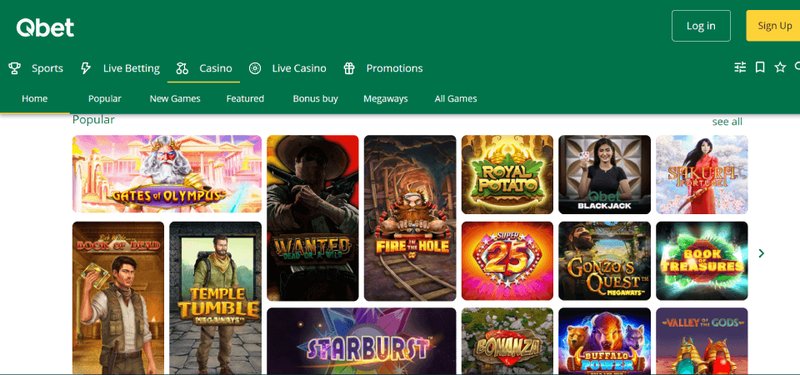 Qbet casino login, qbet casino